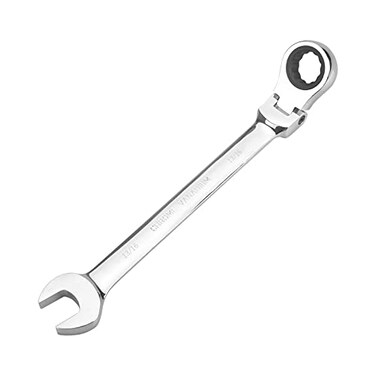 FLZOSPER 1316 SAE FlexHead Gear WrenchBox End Head 72Tooth Ratcheting Combination Wrench Spanner