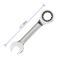 FOCMKEAS 1116 Inch Antislip Stubby Ratcheting Combination Wrench SAE 72 Teeth 12 Point Ratchet Box Ended and Open End Spanner Tools for Tight Space HeatTreated CRV