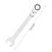 FOCMKEAS 11mm FlexHead Ratcheting Combination Wrench Metric 72 Teeth 12 Point Ratchet Box Ended and Open End Spanner Tools Flexible Head Gear Wrench HeatTreated CRV