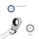 FOCMKEAS 1516 Inch FlexHead Ratcheting Combination Wrench SAE 72 Teeth 12 Point Ratchet Box Ended and Open End Spanner Tools Flexible Head Gear Wrench HeatTreated CRV