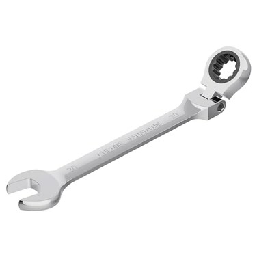 FOCMKEAS 20mm FlexHead Ratcheting Combination Wrench Metric 72 Teeth 12 Point Ratchet Box Ended and Open End Spanner Tools Flexible Head Gear Wrench HeatTreated CRV