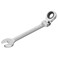 FOCMKEAS 20mm FlexHead Ratcheting Combination Wrench Metric 72 Teeth 12 Point Ratchet Box Ended and Open End Spanner Tools Flexible Head Gear Wrench HeatTreated CRV
