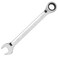 FOCMKEAS 38 Inch Ratcheting Combination Wrench SAE 72 Teeth 12 Point Ratchet Box Ended and Open End Spanner Tools for Tight Space HeatTreated CRV