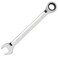 FOCMKEAS 38 Inch Ratcheting Combination Wrench SAE 72 Teeth 12 Point Ratchet Box Ended and Open End Spanner Tools for Tight Space HeatTreated CRV