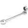 FOCMKEAS 58 Inch FlexHead Ratcheting Combination Wrench SAE 72 Teeth 12 Point Ratchet Box Ended and Open End Spanner Tools Flexible Head Gear Wrench HeatTreated CRV