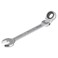 FOCMKEAS 7mm FlexHead Ratcheting Combination Wrench Metric 72 Teeth 12 Point Ratchet Box Ended and Open End Spanner Tools Flexible Head Gear Wrench HeatTreated CRV
