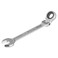 FOCMKEAS 7mm FlexHead Ratcheting Combination Wrench Metric 72 Teeth 12 Point Ratchet Box Ended and Open End Spanner Tools Flexible Head Gear Wrench HeatTreated CRV