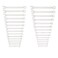 GEARWRENCH 30 Piece 12 Point Long Pattern Combination SAEMetric Wrench Set with Wrench Racks 141 in 822 mm 81937