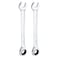 HARFINGTON 2pcs Ratcheting Wrench 13mm Metric 12PT CrV Polished Chromed Ratcheting Double End Combination Wrench with 72 Tooth and 5 Movement Industrial Grade Gear Spanner Tool for Repair