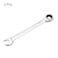 HARFINGTON 2pcs Ratcheting Wrench 13mm Metric 12PT CrV Polished Chromed Ratcheting Double End Combination Wrench with 72 Tooth and 5 Movement Industrial Grade Gear Spanner Tool for Repair