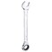 HARFINGTON Ratcheting Wrench 27mm Metric 12PT CrV Polished Chromed Ratcheting Double End Combination Wrench with 72 Tooth and 5 Movement Industrial Grade Gear Spanner Tool for Repair
