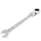 HARSKIYER 13mm Flex Head Ratchet Wrench 12 Point Chrome Vanadium Steel Combination Spanner with 72 Tooth Ratcheting Gear Metric Industrial Grade Tool for Automotive and Mechanical Maintenance