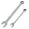 HARSKIYER 18 mm Ratcheting Wrench Set 2 Pieces Metric Ratcheting Combination Wrench with 12 Point Design 72 Tooth Ratchet Spanner with Chrome Plating