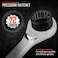 HORUSDY 24Piece Ratcheting Wrench Set Metric and SAE Ratchet Combination Wrenches Set with Organizer 72Tooth Chrome Vanadium Steel 618 mm 14 to 34 24Piece