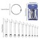 Ldirect Mini Wrench Set Open End Wrench Combination Wrench Small Wrench Set Metric and SAE MET