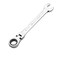 MAXPOWER 12mm Flexible Head Ratcheting Wrench Industrial Grade 72Tooth 5 Swing Forged CrV Steel 12Point FlexHead Metric