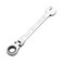 MAXPOWER 13mm Flexible Head Ratcheting Combination Wrench Industrial Grade 72Tooth Forged CrV Steel 12Point FlexHead Metric