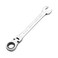 MAXPOWER 13mm Flexible Head Ratcheting Combination Wrench Industrial Grade 72Tooth Forged CrV Steel 12Point FlexHead Metric