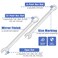 Mesee Small Wrench Set 10 Pieces SAE Open End and Box End Combination Wrenches 532716 Mini Ignition Wrench Ratchet Spanner Repair Tools for Automotive Industry Electronics Mechanic Home