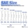 Mesee Small Wrench Set 10 Pieces SAE Open End and Box End Combination Wrenches 532716 Mini Ignition Wrench Ratchet Spanner Repair Tools for Automotive Industry Electronics Mechanic Home