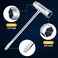 MetVot 3 Pack Chainsaw Wrench 13 by 19 mm 12x34 Chainsaw Tool Chainsaw Scrench Replacement Combination Screwdriver and Wrench T Wrench Spanner Tool 3