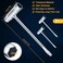 MetVot 3 Pack Chainsaw Wrench 13 by 19 mm 12x34 Chainsaw Tool Chainsaw Scrench Replacement Combination Screwdriver and Wrench T Wrench Spanner Tool 3
