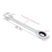 RHCXCYTJ Ratcheting Combination Wrench 72Tooth Ratchet Chrome Vanadium Steel Flexible Ratchet Wrench for Household Garage Projects with Narrow Spaces 30mm