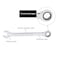 RHCXCYTJ Ratcheting Combination Wrench 72Tooth Ratchet Chrome Vanadium Steel Flexible Ratchet Wrench for Household Garage Projects with Narrow Spaces 30mm