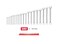 TEKTON Combination Wrench Set with Modular Organizers 19Piece 624 mm WCB95202
