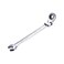 uxcell 516 Inch FlexHead Ratcheting Combination Wrench SAE 72 Teeth 12 Point Ratchet Box Ended Spanner Tools CrV