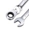 uxcell 916 Inch FlexHead Ratcheting Combination Wrench SAE 72 Teeth 12 Point Ratchet Box Ended Spanner Tools CrV