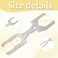 Ziyuan 3 Way Plumbers Sink Strainer WrenchPlumbers Combo Nut WrenchFits 134 Inch 2 Inch 212 Inch NutsSuitable for a wide range of pipeline tasks