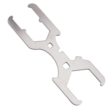 Ziyuan 3 Way Plumbers Sink Strainer WrenchPlumbers Combo Nut WrenchFits 134 Inch 2 Inch 212 Inch NutsSuitable for a wide range of pipeline tasks