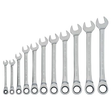 CRAFTSMAN Ratcheting Wrench Set Metric 11Piece CMMT87021