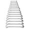 GEARWRENCH 16 Pc 120XP Universal Spline XL Ratcheting Combination Wrench Set SAE 86451