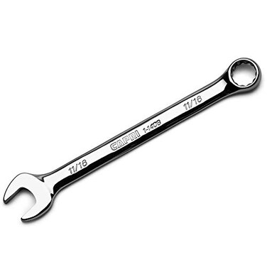 Capri Tools 1116inch Combination Wrench 12 Point SAE Chrome 11408