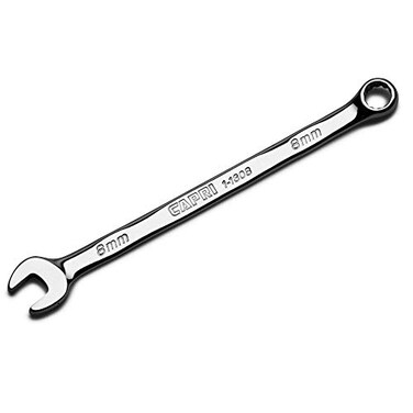 Capri Tools 8 mm Combination Wrench 12 Point Metric Chrome 11308