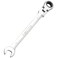 KMHIGH 10mm Flexible Ratchet Wrench Chrome Vanadium Steel Gear Wrench Reversible Spanner Wrench Household Garage Tools1Pcs