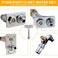 YUEARN 2 Pack 38Hydrant Key Upgrade Water Key for P1300PART13KEY Hydrant Key for Closing Tool for Wall Fire Hydrant Faucet Valves and Outdoor Hose Valves