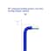 FOCMKEAS 10mm Ball End Hex Key Allen WrenchInternal Hexagonal Wrench L Shaped Long Arm S2 Steel Repairing ToolDeep Blue