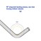 FOCMKEAS 14 Ball End Hex Key Allen Wrench SAE Internal Hexagonal Wrench L Shaped Long Arm Repairing Tool CRV