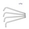 FOCMKEAS 4 PCS 332 Ball End Hex Key Allen Wrench SAE Internal Hexagonal Wrench L Shaped Long Arm Repairing Tool CRV