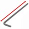 GENIUS TOOLS Genius Tools 571545L 45mm LShaped Hex Wrench 150Mml
