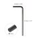 HARFINGTON 120pcs Hex Key Wrench 25mm Metric CRV L Shaped Hexagon Head Repairing Tool for Bikes Furniture Repair