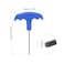 HARFINGTON 2pcs H2 THandle Hex Key Wrench 2mm S2 Steel TKey Inner Hexagon Spanner Repair Tool