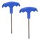 HARFINGTON 2pcs H3 THandle Hex Key Wrench 3mm S2 Steel TKey Inner Hexagon Spanner Repair Tool