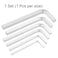 HARFINGTON 6Pcs LShaped Square Head Wrench 345678mm Carbon Steel LKey 4 Points Metric Bolt Wrenches Repairing Tool for Basic Home Repair DIY Project and General Applications