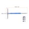HARFINGTON Sliding THandle Hex Key Wrench Set 3mm Metric 3Way Free Sliding Handle Sleeves for Home Repair