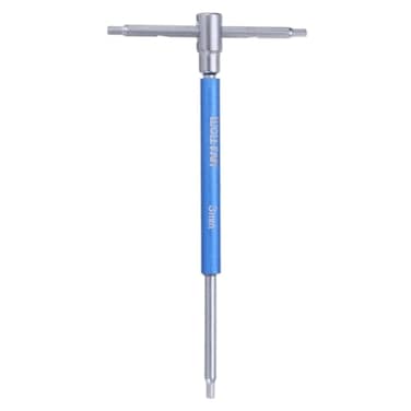 HARFINGTON Sliding THandle Hex Key Wrench Set 3mm Metric 3Way Free Sliding Handle Sleeves for Home Repair