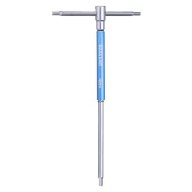 HARFINGTON Sliding THandle Hex Key Wrench Set 4mm Metric 3Way Free Sliding Handle Sleeves for Home Repair